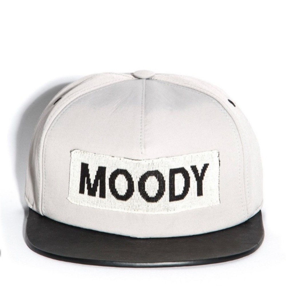 RARE Rick Owens 2014 MOODY cotton leather baseball cap hat